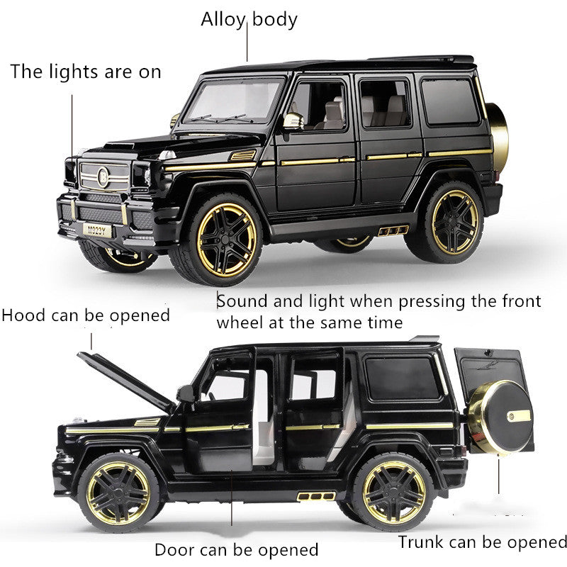 1:24 Alloy Mercedes Off-Road Toy Model | With Sounds - # BAGE81110040