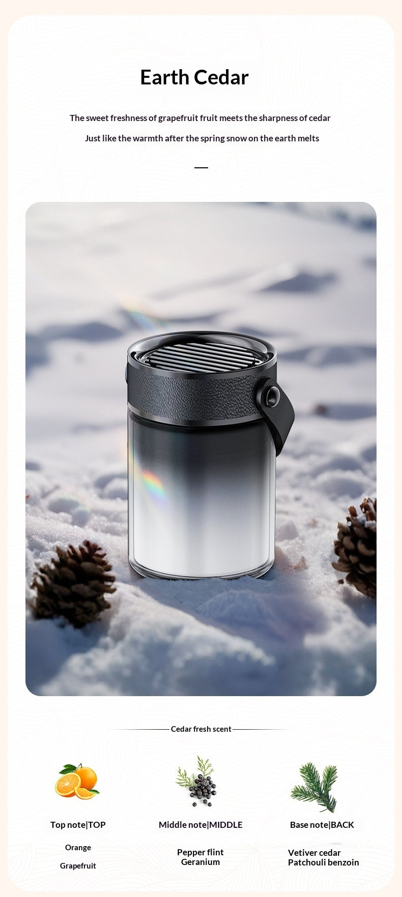 Long-lasting Mild Fragrance To Eliminate Odors - Solid Fragrance Cream For Use In Cars