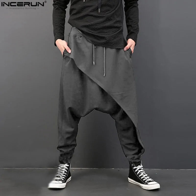 2021 INCERUN Cool Boys Mens Gothic Punk Style - # BOAA13410016