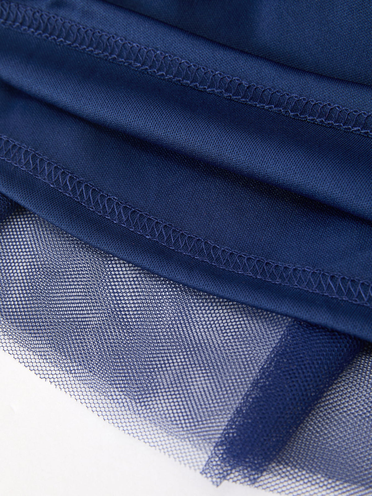 FALL Girls Navy Fox Sequin Tulle Tutu Skirt
