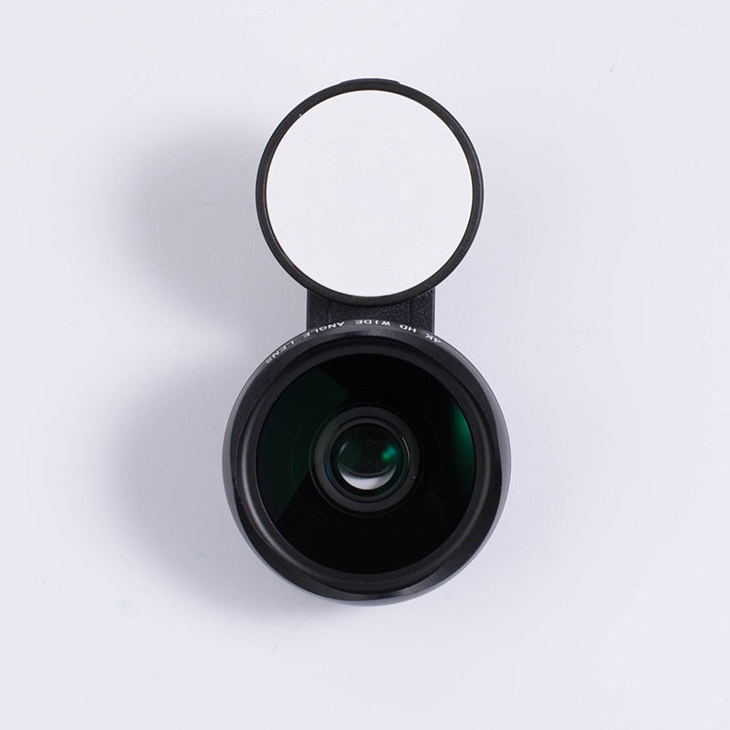 The new external generic mobile phone camera lens wide-angle colorful lights on the beauty of self artifact