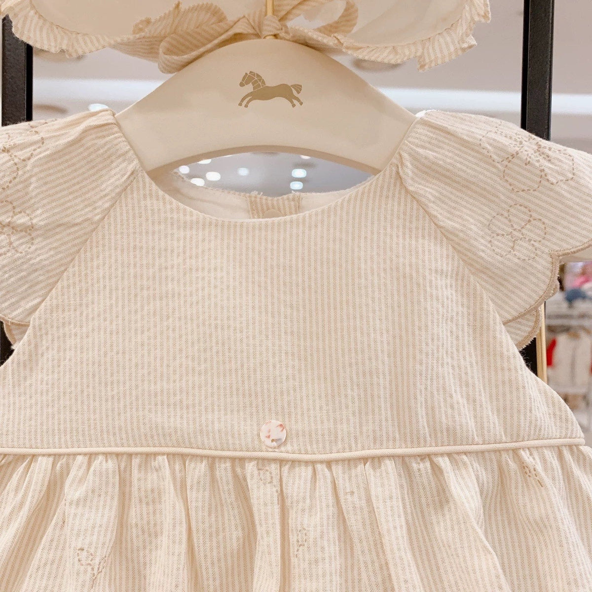 Summer New Arrival Korean-style Romper Dress With Hood For Girls
