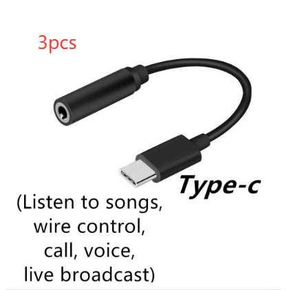 Phone audio cable headphone cable LeTV audio adapter
