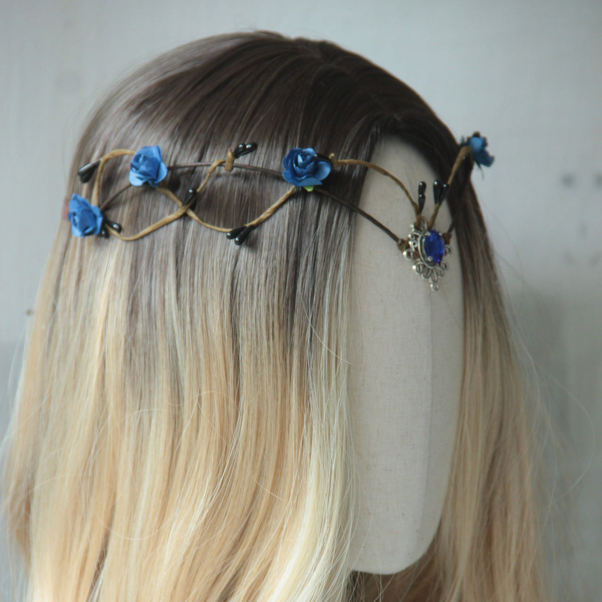 Leaf Water Drop Headband Female Elf Fairy Headdress