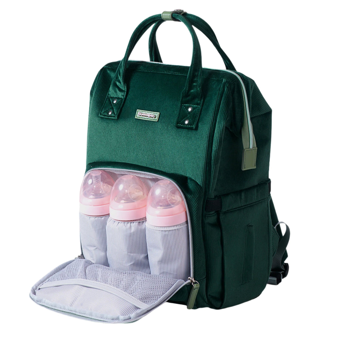 Corduroy Diaper Backpack