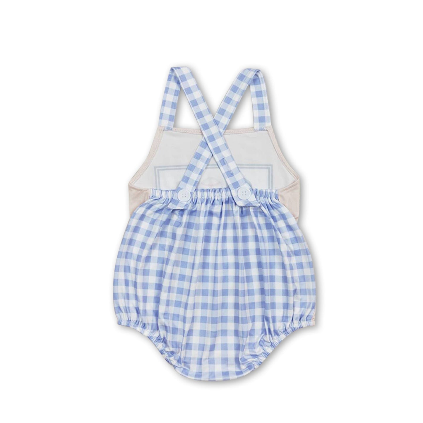 Straps baseball baby boys summer romper