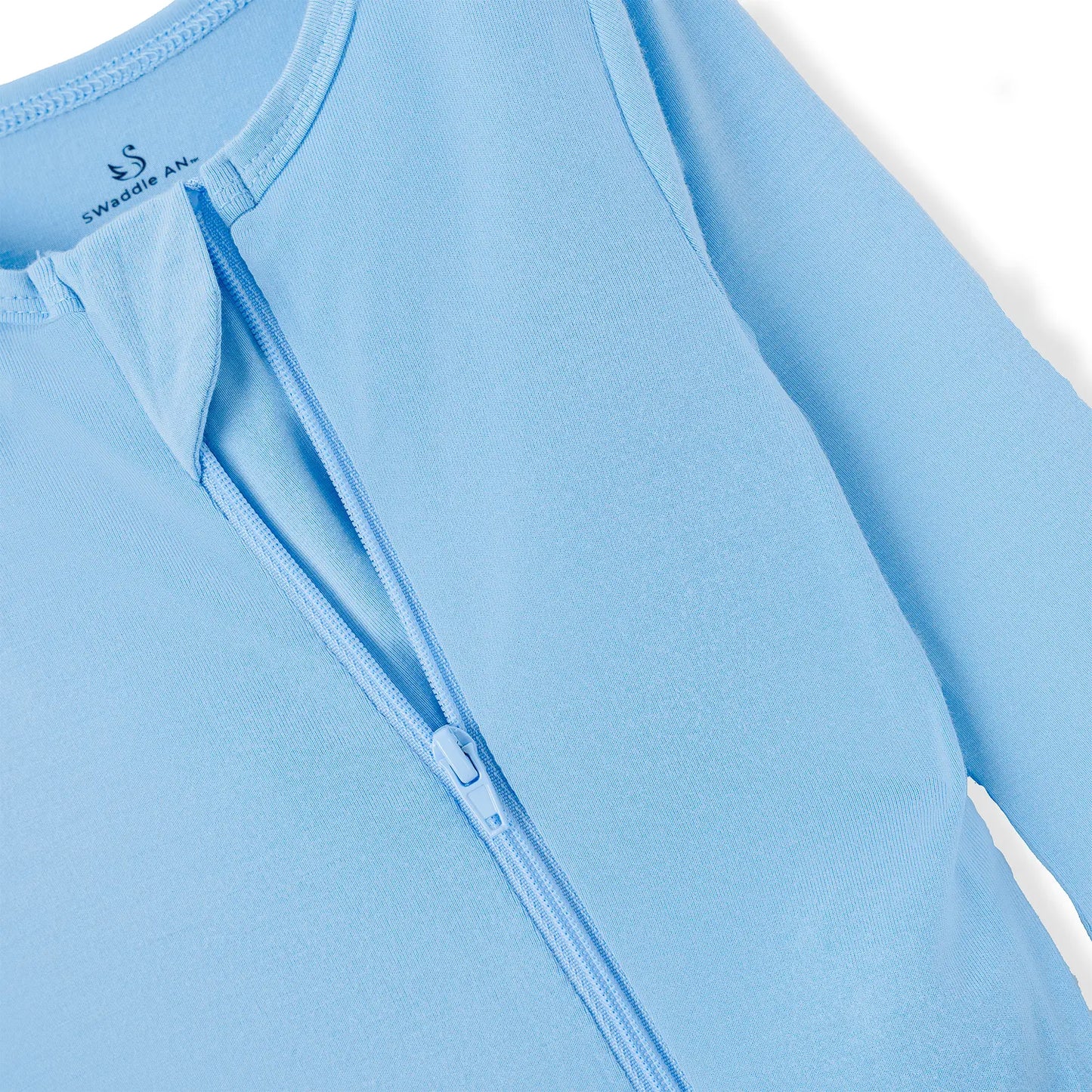 Convertible Footie Pajamas in Blue Bell
