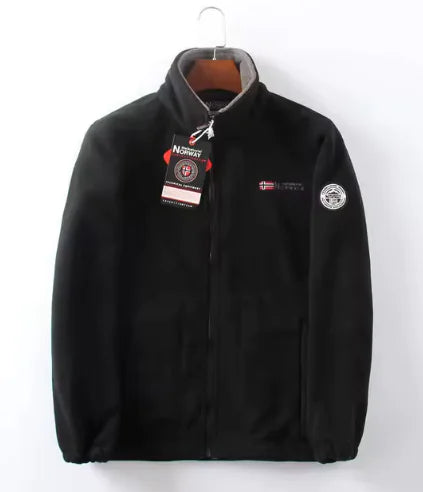 Autumn Winter Boys Men's Warm Fleece Jacket - # BOAA13210003