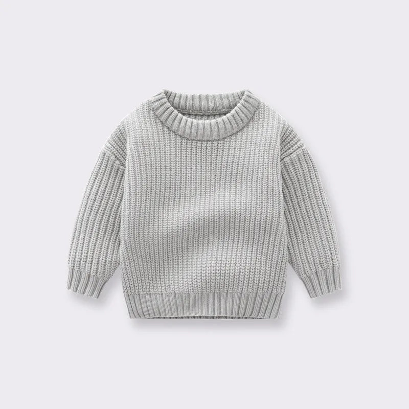 Baby Boys/Girls Children Autumn And Winter Loose Knitted Coat Sweater - # BOAA111010001