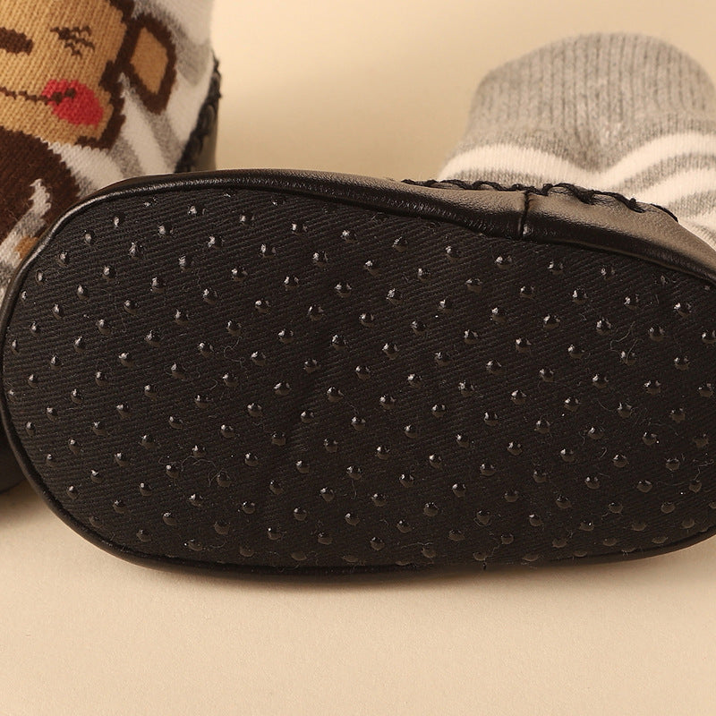 Baby Floor Socks for Infants and Toddlers, Non-Slip - # BASH11110007