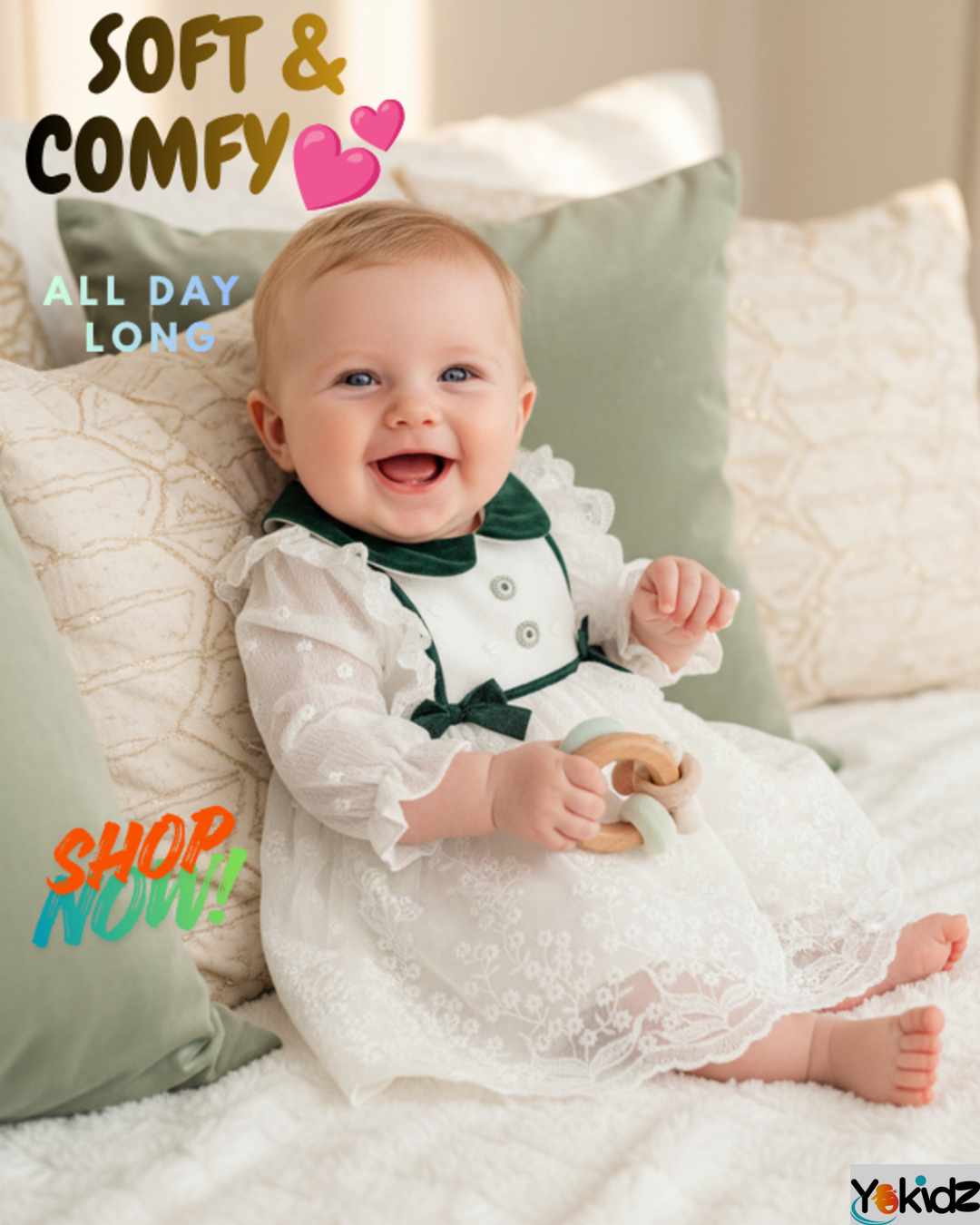 Baby Girl Princess Dress | For Spring and Autumn Wear - # BAAA51110022 & GIAA211710034