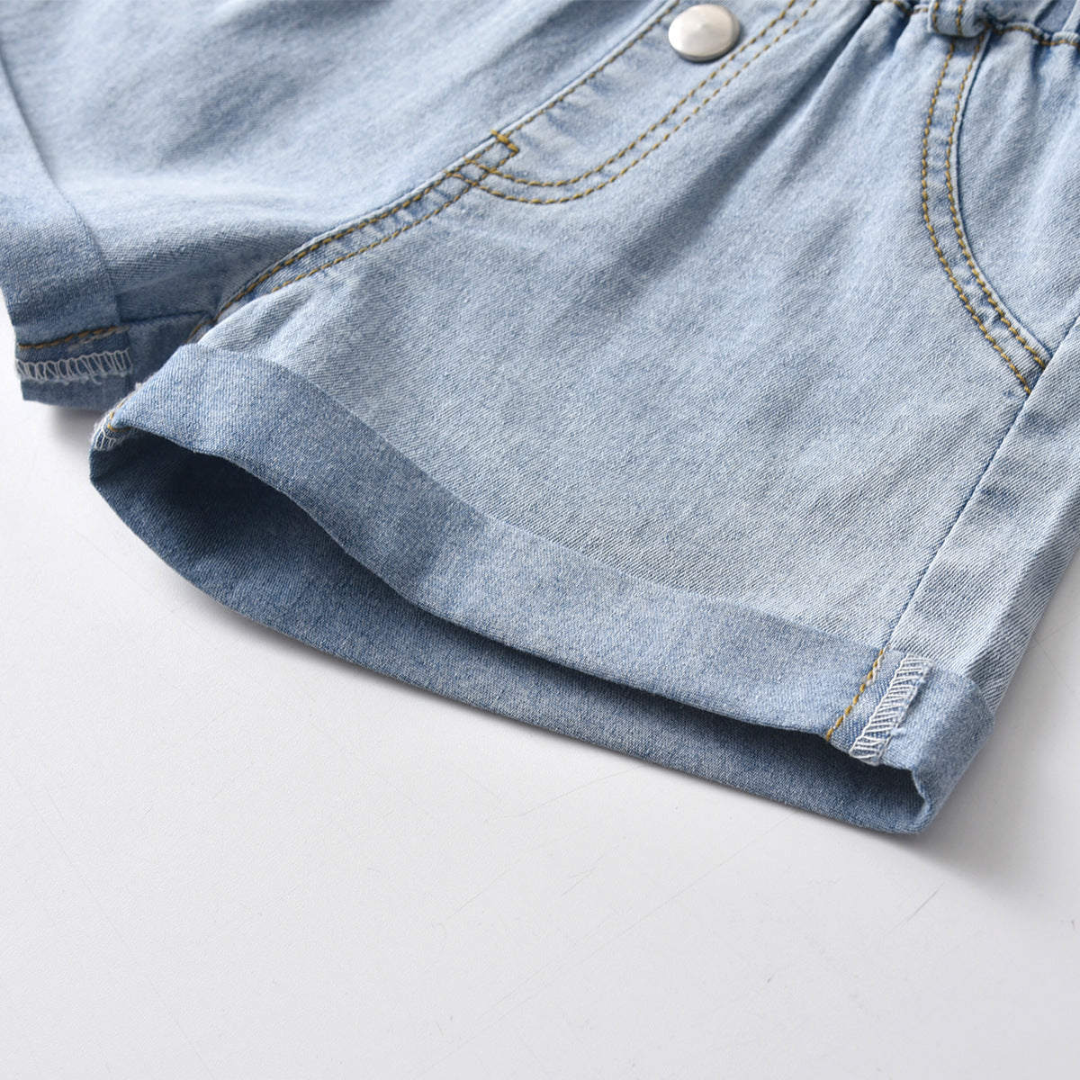 Boys' Summer Denim Shorts for Ages 2-7 Years - # BOAA11410010