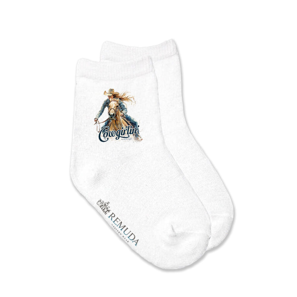 Infant Baby Western Crew Socks