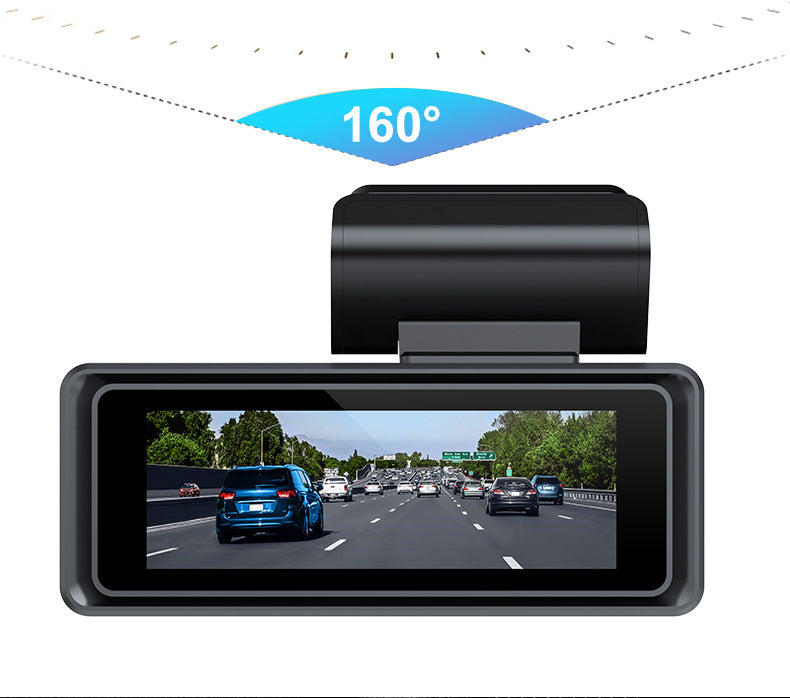 4K HD Dual-camera Front-and-rear Recording Car DVR With Phone Connectivity