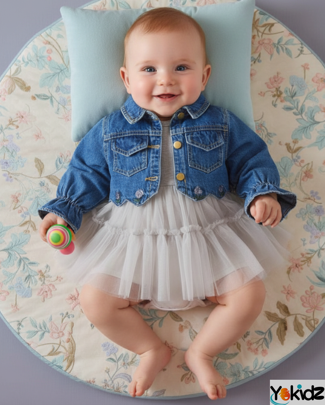 Girls' Denim Jacket and Dress | Two-Piece Set | 06 Months-4 Years - # BAAA51210044 & BOAA11310019