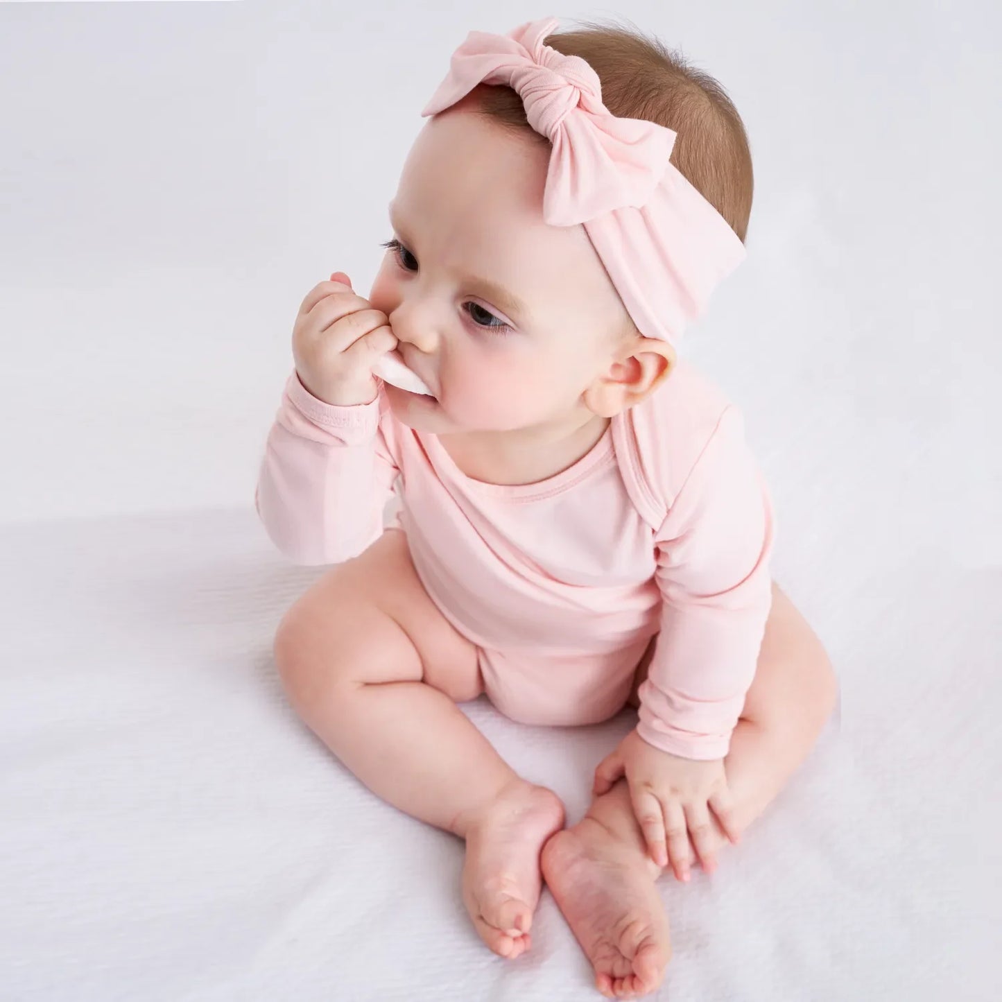 Bamboo Baby Bodysuit in Mary Rose