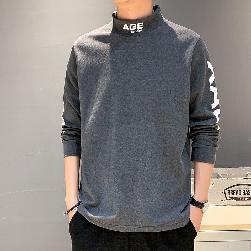 Men's Loose Long-Sleeve Round Neck Sweater - # BOAA13510047