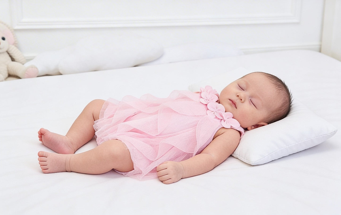 Newborn Baby Dress | Female Ha-Dress | One Piece - # BAAA51110010