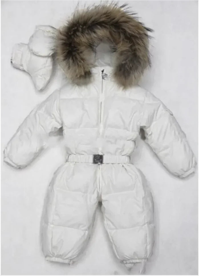 Thickened One-Piece Super Warm Cotton Coat - # GIAA21210002