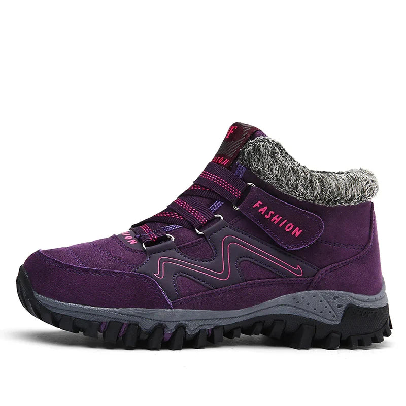 Women's Plush Warm Snow Boots - # GIAA73410003