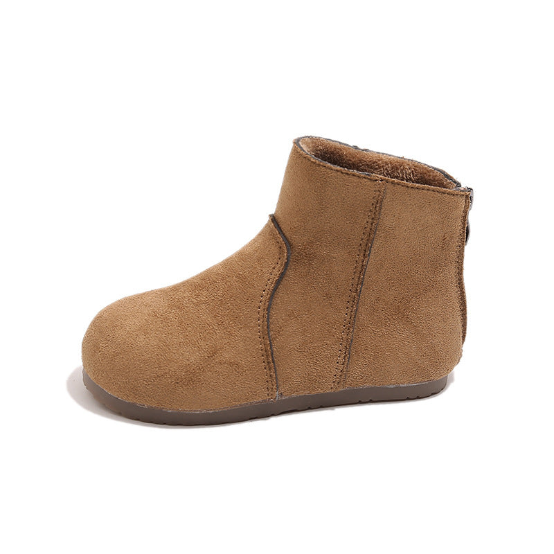 New Winter Versatile British-style Girls Ankle Boots
