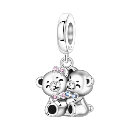 Bracelet Beaded Pendant Playful Sloth And Koala Beads