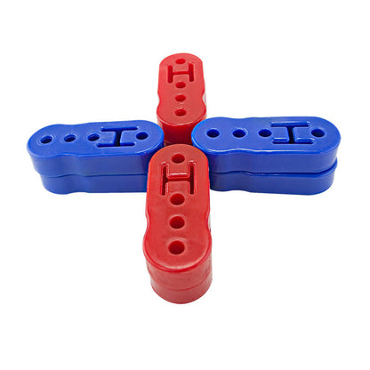 114mm Tail Throat Lug Rubber Insulated Exhaust Pipe