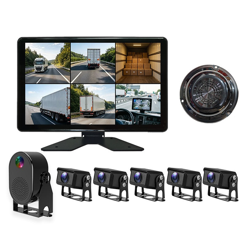 10.1 Inch 6-Channel All-in-One BSD MmWave Sensor System