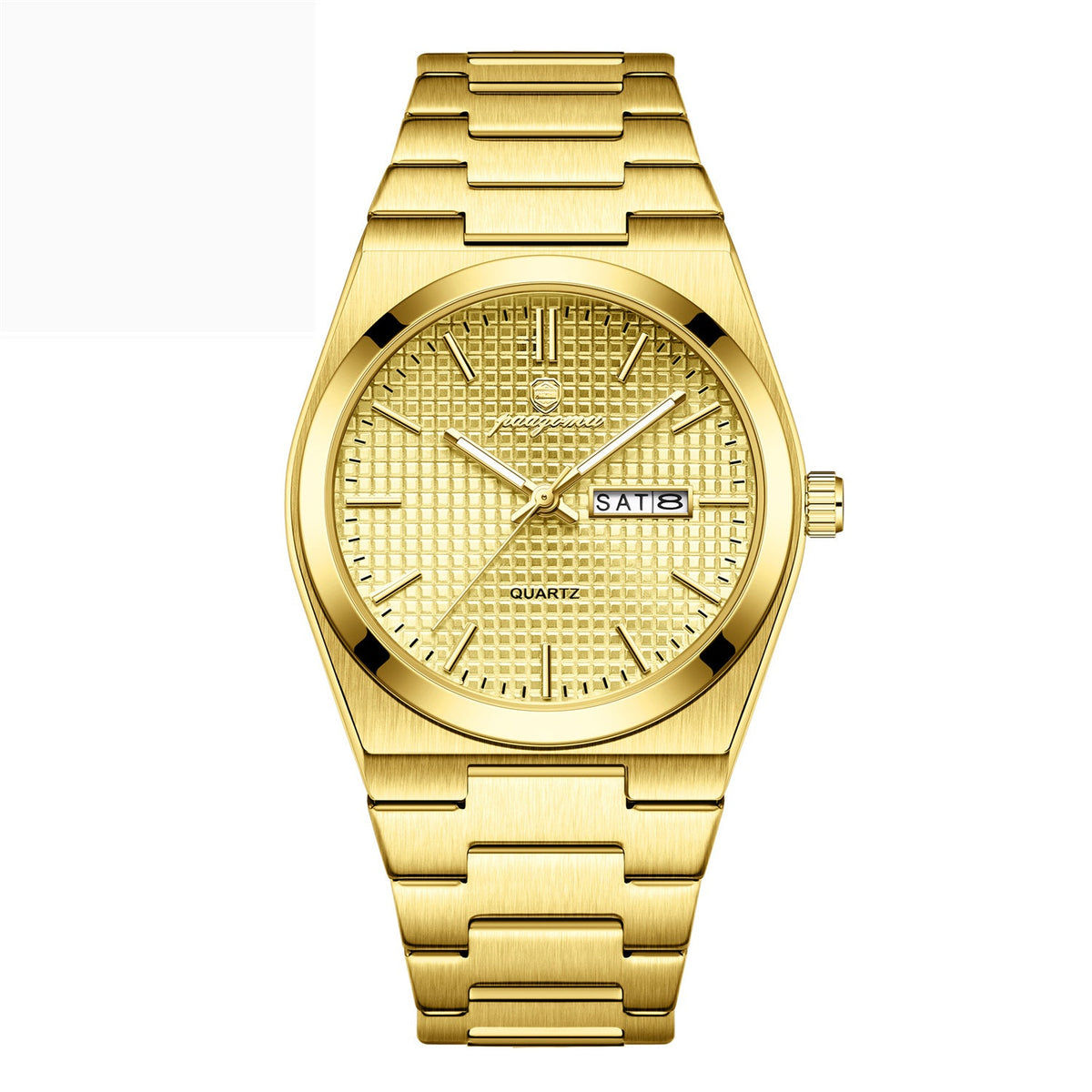 Luminous Quartz Waterproof Calendar Watch