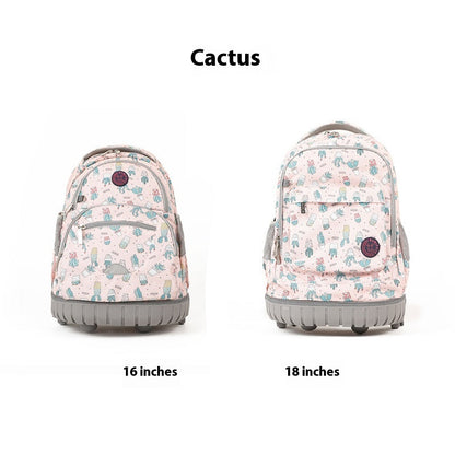 Children's Trolley Schoolbag Student Korean Style Backpack