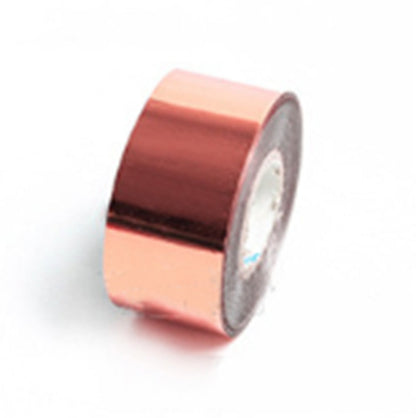Electrochemical Aluminum Leather Plastic Hot Gold Foil Branding Multi-color Optional Cutting On Demand
