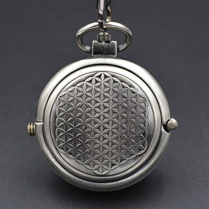 Roman Numeral Manual Winding Mechanical Pocket Watch