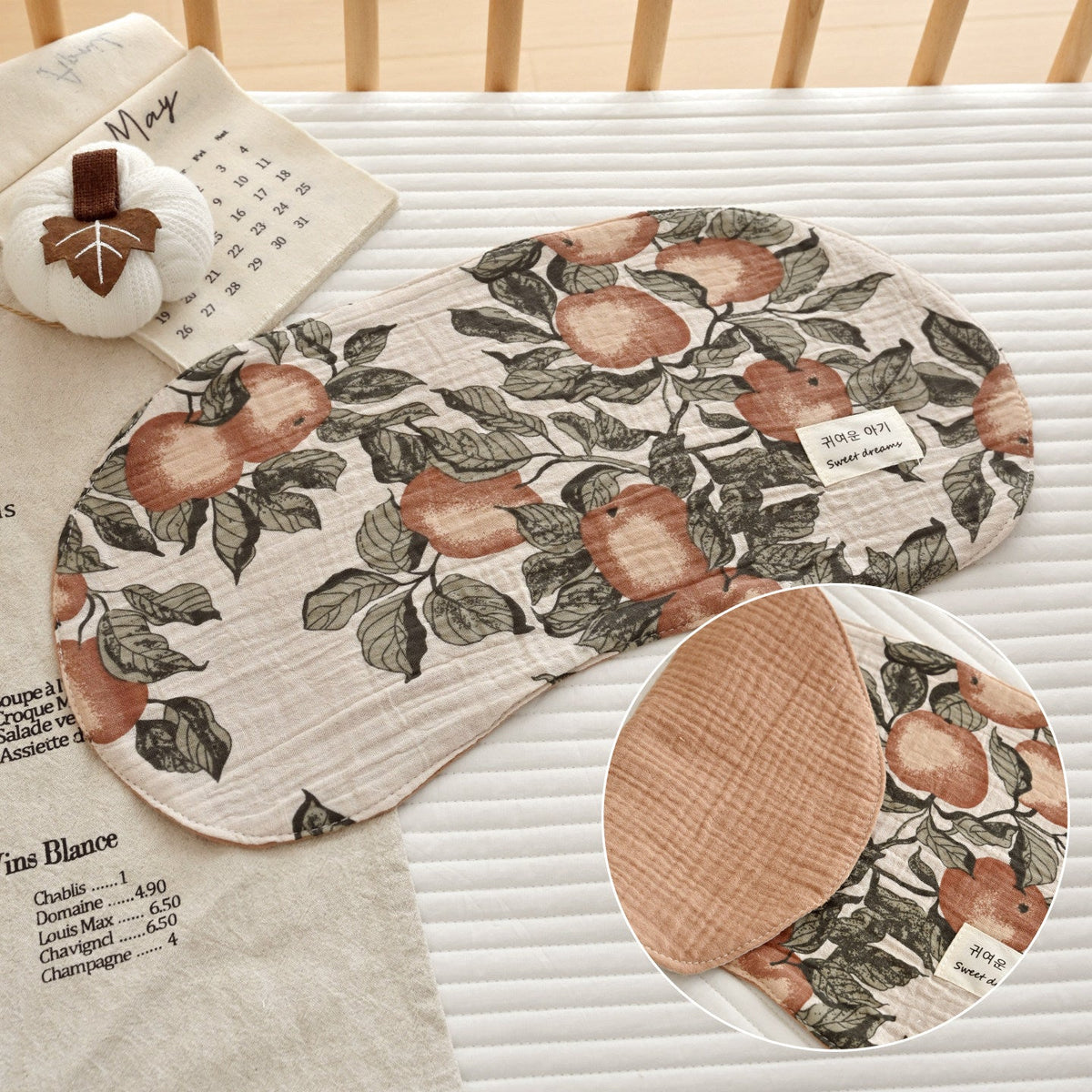 Baby Six-layer Gauze Burp Cloth Pure Cotton Shoulder Pad