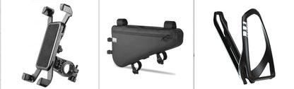 Wax Feel Polyester Bicycle Frame Bag For Long-distance Cycling