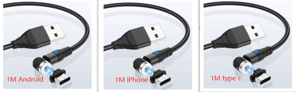 Magnetic data cable
