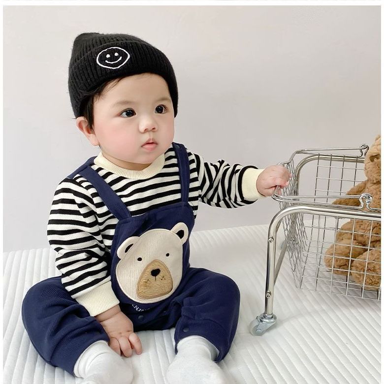 Baby Spring And Autumn Onesie Newborn Long-sleeve Romper