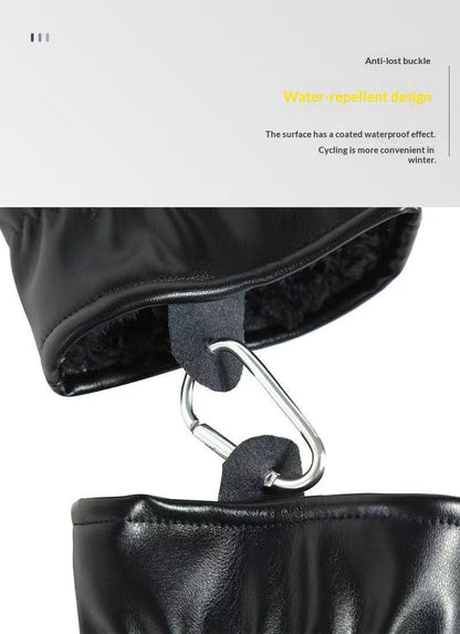 Fleece-lined Warm Winter Non-slip Reflective Gloves