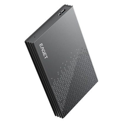 Portable Hard Drive Backup Storage High-speed Shock-resistant Black