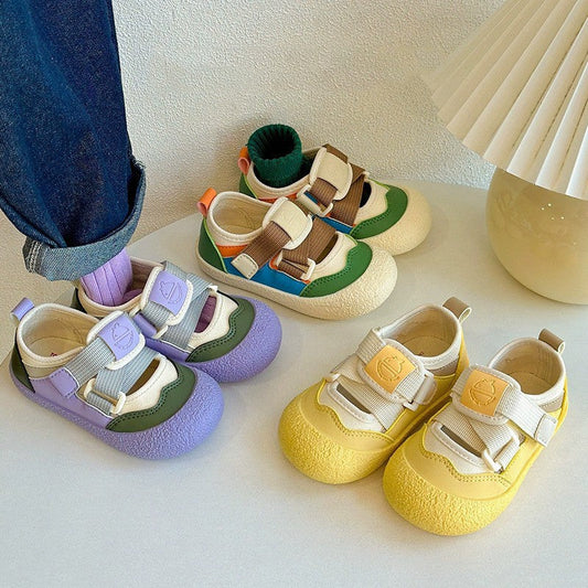 Kids’ Breathable Velcro Sneakers