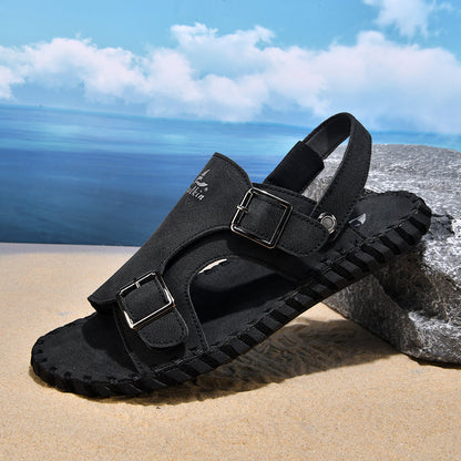 Genuine Leather Soft-soled Non-slip Beach Shoes
