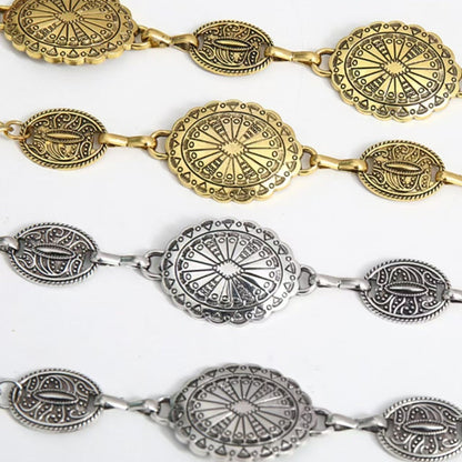 European And American High Sense Fashion Metal Waist Chain