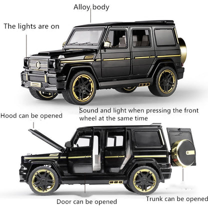 1:24 Alloy Mercedes Off-Road Toy Model | With Sounds - # BAGE81110040
