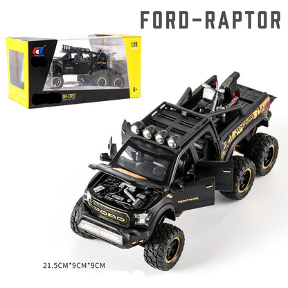 1:24 Raptor F150 Alloy Toy Car Model | Boxed | Ages 14+ - # BAGE81110039-TEENADLT