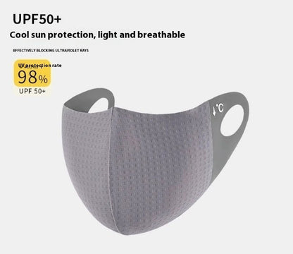 Ice Silk Sunscreen Mask UV Protection
