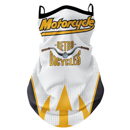 Motorcycle Riding Sun-protection Face Mask Ear-loop Headscarf
