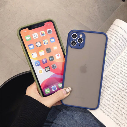 Silicone Solid Color Shockproof Protective Case