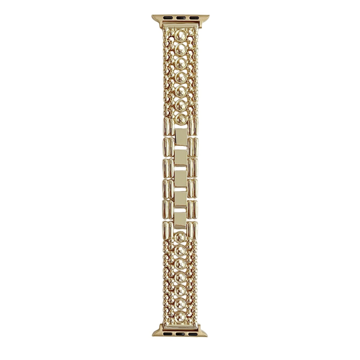 Five-bead Round Metal Watch Strap