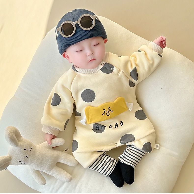 Baby Spring And Autumn Onesie Newborn Long-sleeve Romper