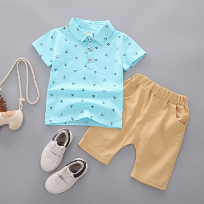 Anchor printed children's clothing