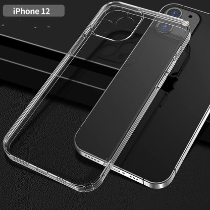Compatible with Apple, Compatible with Apple , iPhone 12 case silicone anti drop transparent